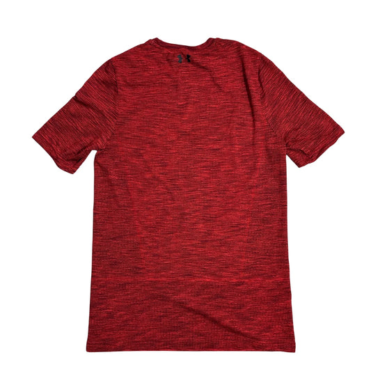 Under Armour® Heather Red Heat Performance T Shirt 🔴(S)