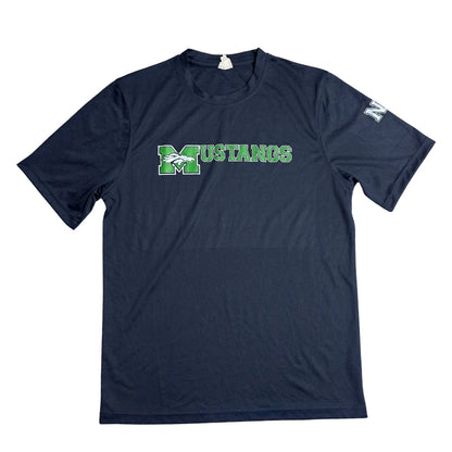 Mustangs® Graphic Athletic Tee 💙💚(M)