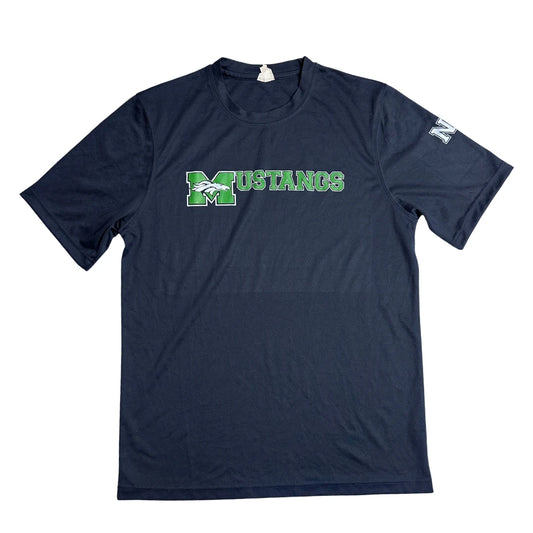 Mustangs® Graphic Athletic Tee 💙💚(M)