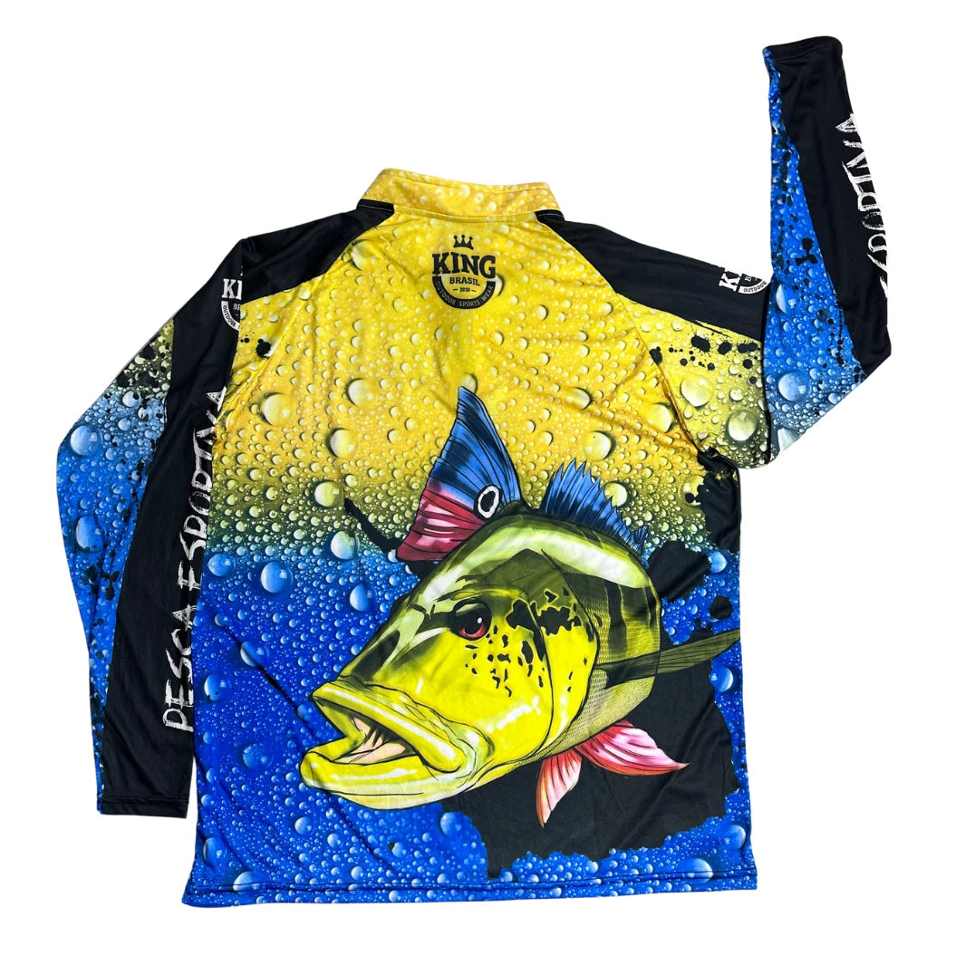 King Brasil®  Fishing Performance Quarter Zip Shirt(XL)