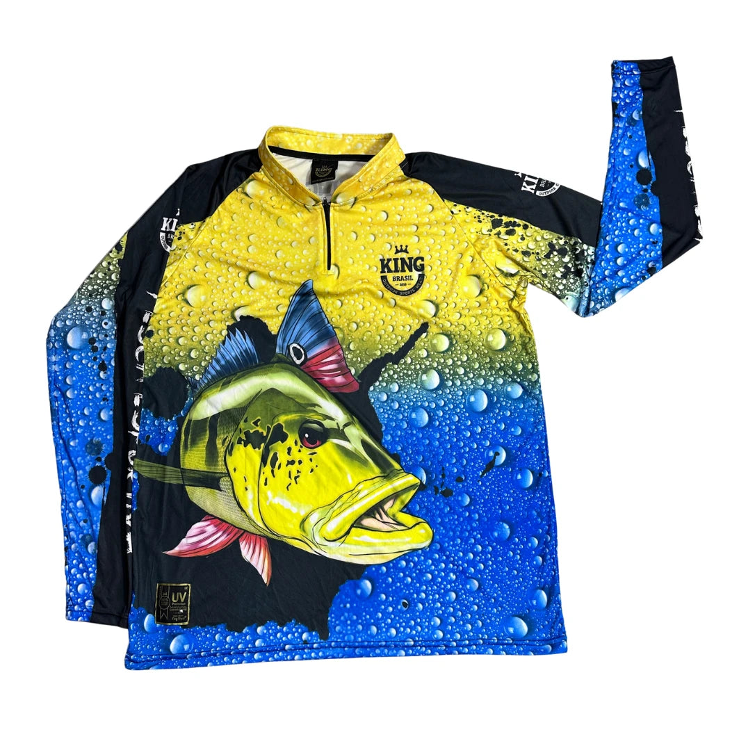 King Brasil®  Fishing Performance Quarter Zip Shirt(XL)