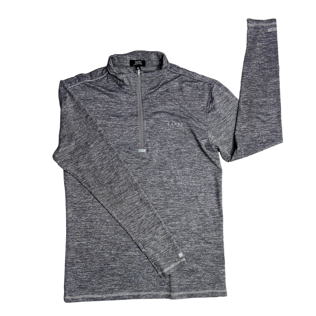 MAN® Active Quarter Zip Performance Training Top(M)