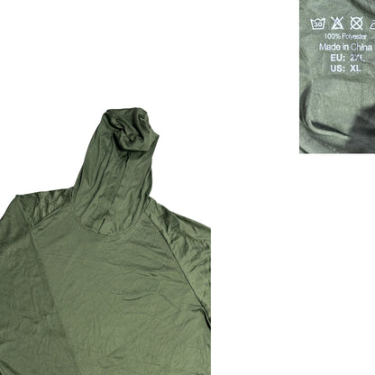 Active® Performance Hooded Quarter Layer Shirt 🏃‍♂️(XL)