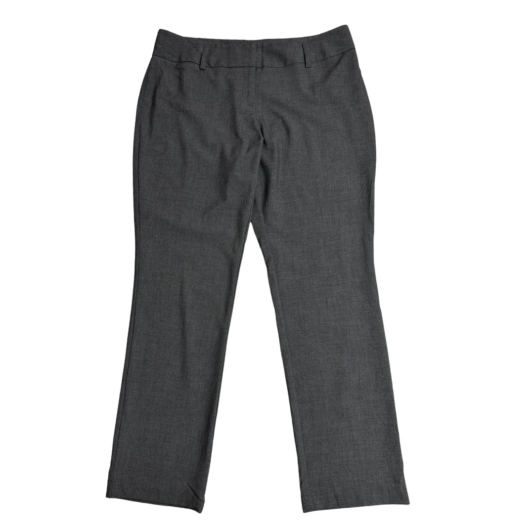 Worthington ® Straight Leg Charcoal Tailored Pants
