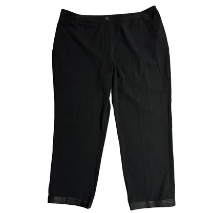 Worthington ® Modern Fit Black Cropped Dress Pants
