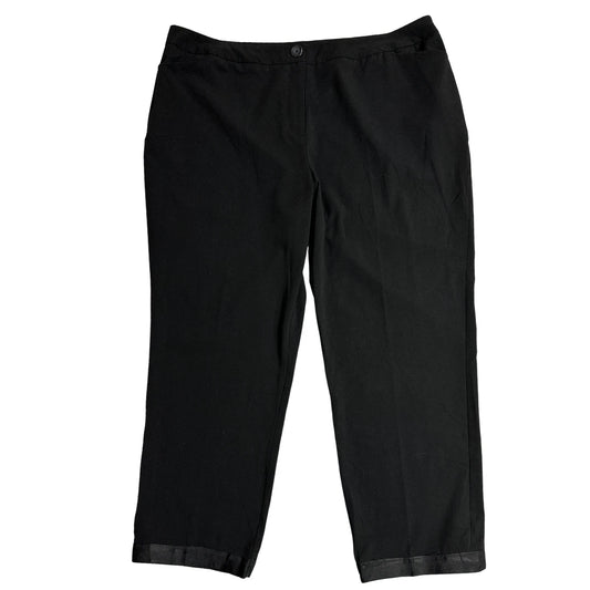 Worthington ® Modern Fit Black Cropped Dress Pants