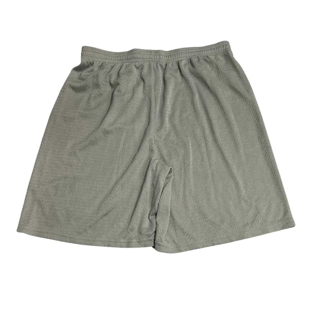 C2SPORT Grey Mesh Athletic Shorts with Parkview Football Print