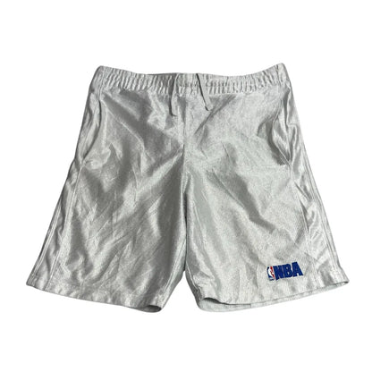 NBA Silver Mesh Basketball Shorts
