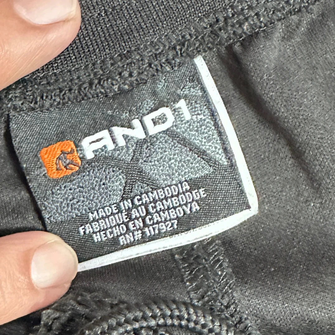 AND1 Black Performance Track Pants 🖤