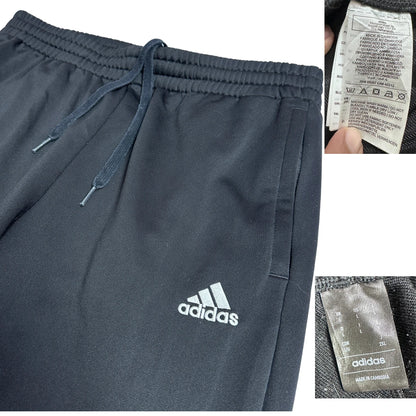 Adidas Black Classic Logo Jogger Pants 🖤