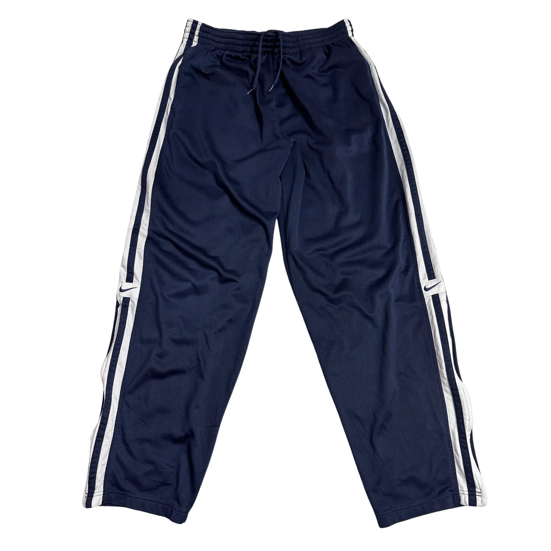 Nike Navy Blue Side Stripe Track Pants 🔵