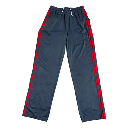 Adidas Track Pants with Red Triple Stripes