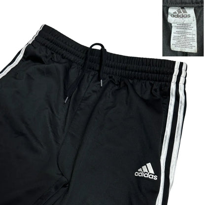 Adidas Black Classic 3-Stripes Track Pants