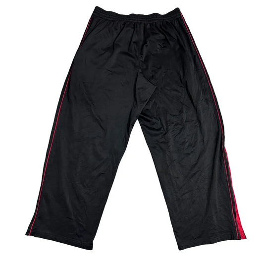 Nike Basketball Black Track Pants with Red Side Panels