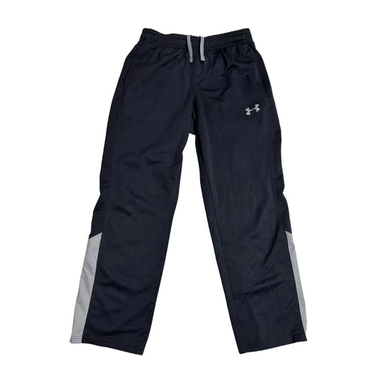 Under Armour Black Performance Track Pants with Grey Panels