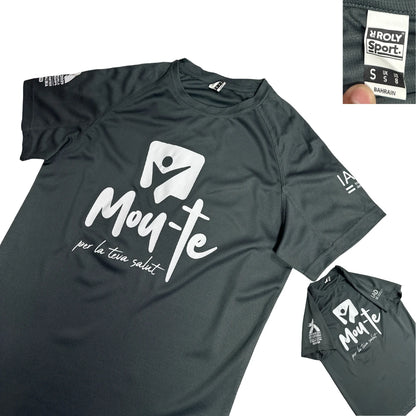 Roly Sport Dark Grey Performance Event T Shirt 🏃‍♂️