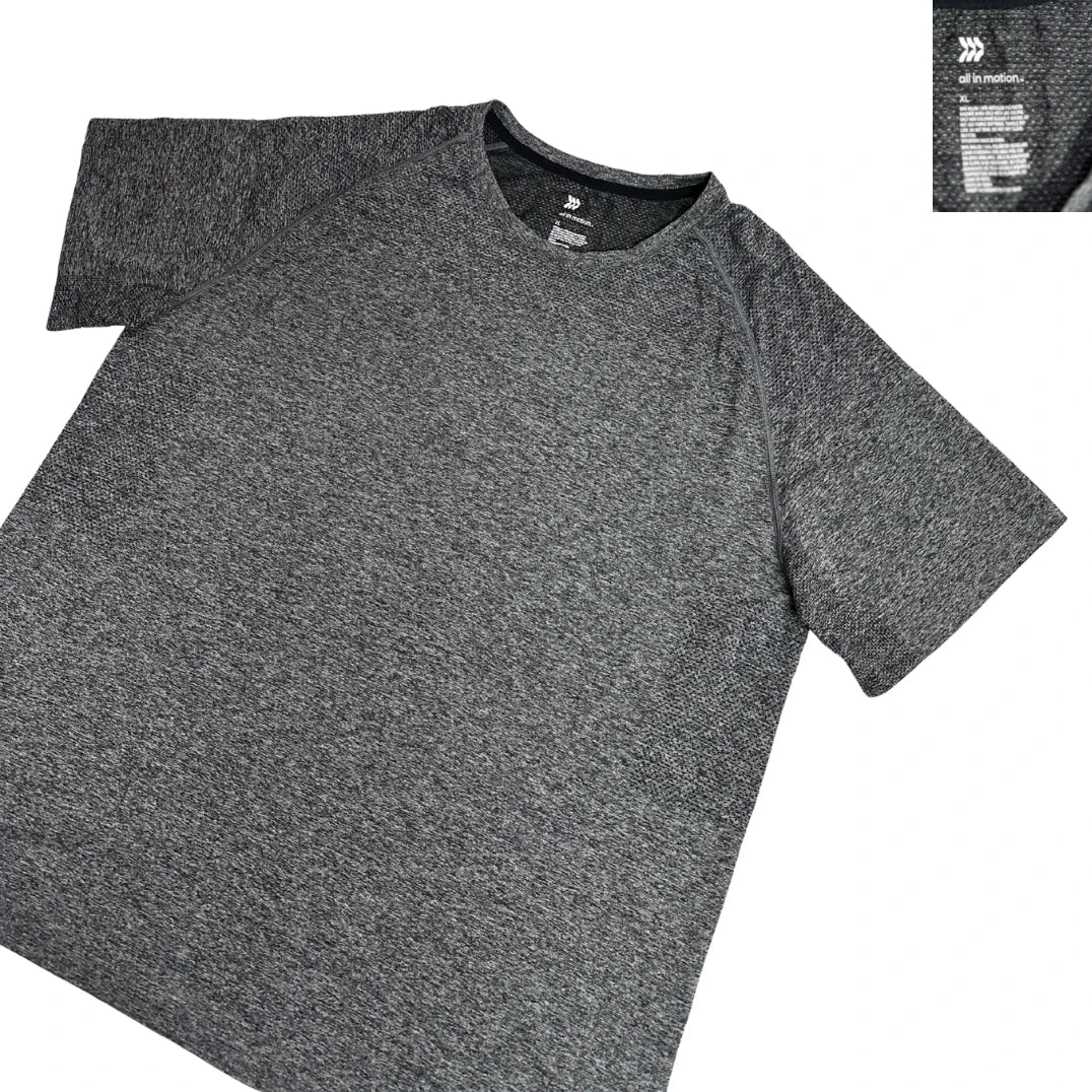 All in Motion Heather Grey Performance Training T Shirt 🏃‍♂️
