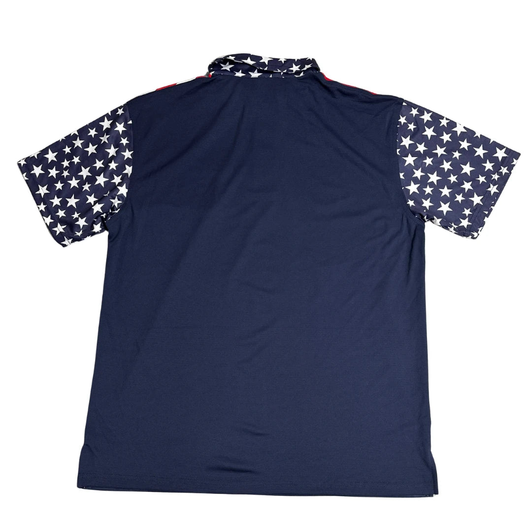 FLAG Shirt USA Stars & Stripes Polo Shirt 🇺🇸⭐