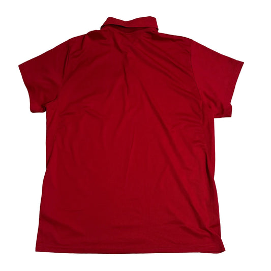 Red Performance Polo Shirt 👕