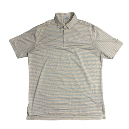 Peter Millar Striped Performance Polo Shirt 👕