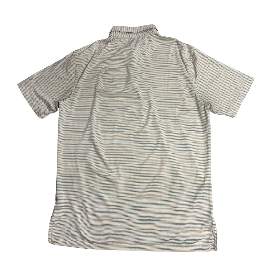 Peter Millar Striped Performance Polo Shirt 👕