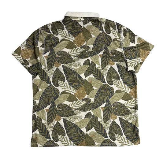 APT 9 Tropical Leaf Performance Polo