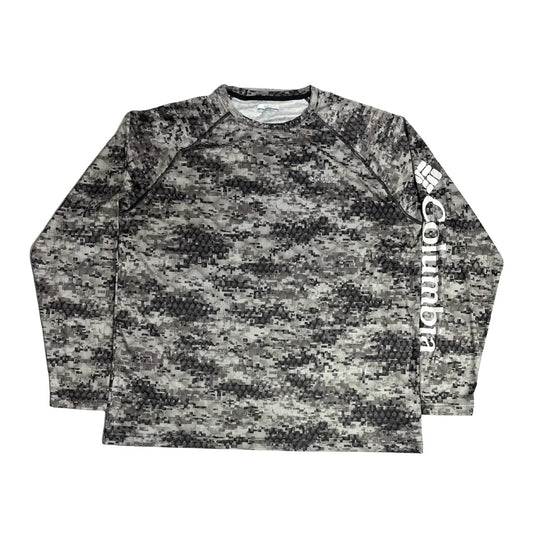 Columbia Digital Camo Performance Long Sleeve Shirt