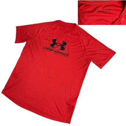 Under Armour Performance Red Training Tee 🔴