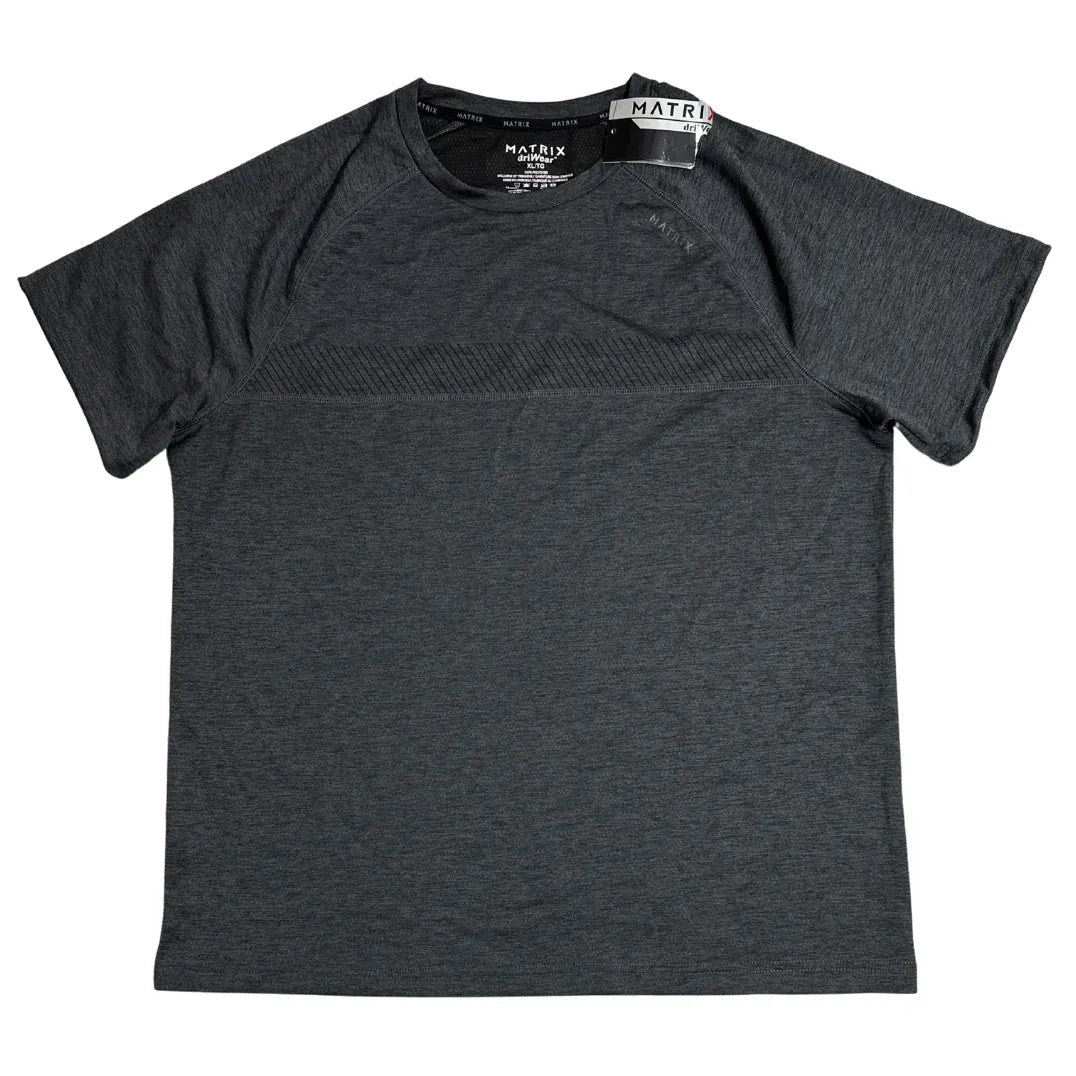 Matrix Dri Wear Charcoal Performance Tee ⚙️