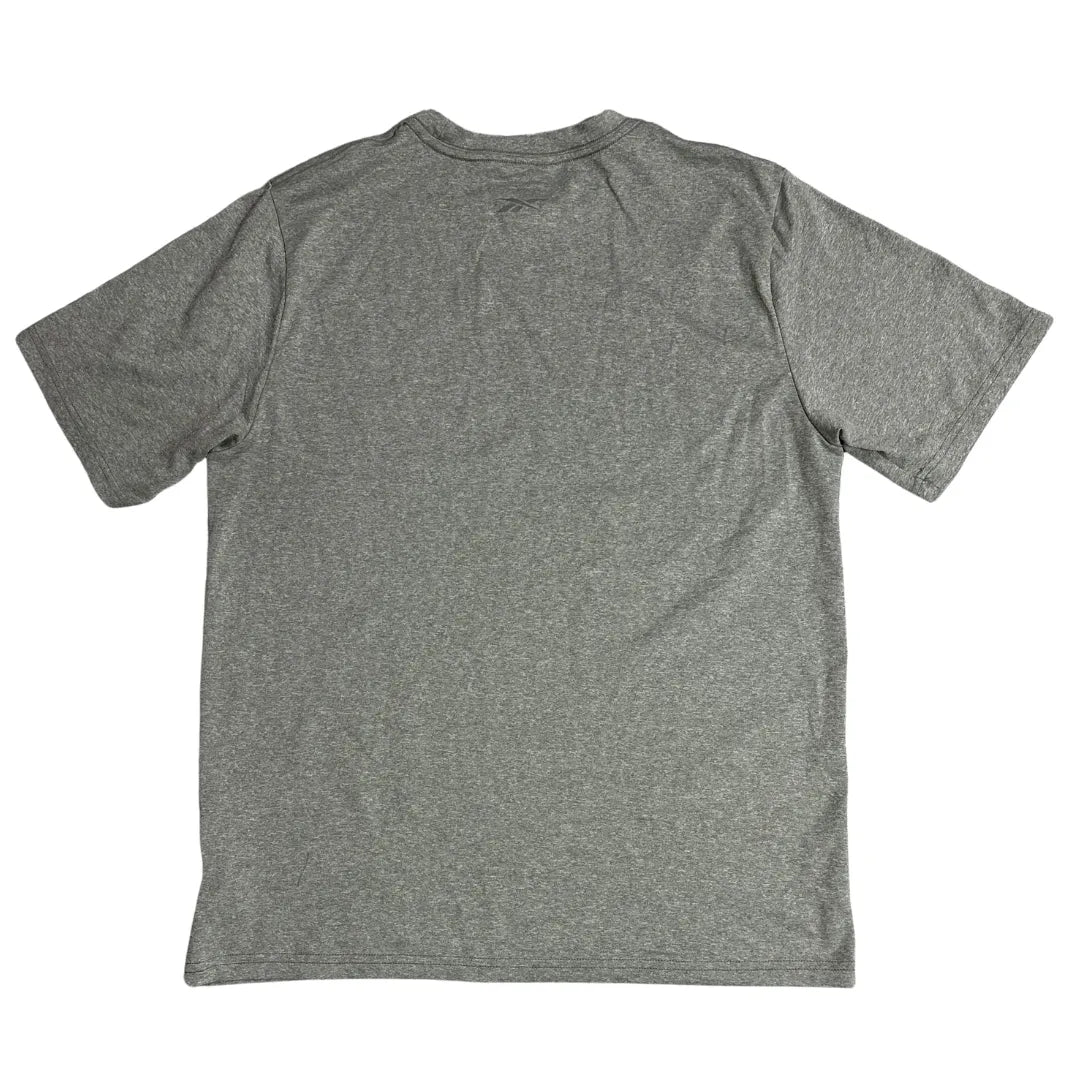 Reebok PlayDry Heather Grey Performance Tee ⚙️