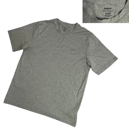 Reebok PlayDry Heather Grey Performance Tee ⚙️