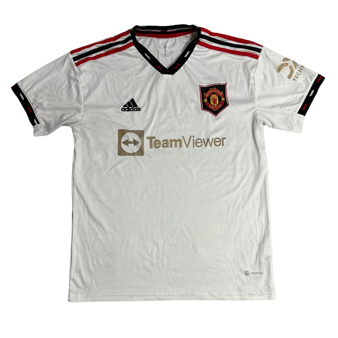 Manchester United White Away Jersey by Adidas ⚽