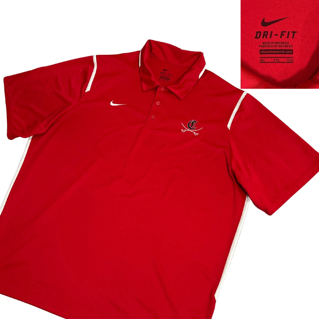 Nike Dri FIT Classic Performance Polo Shirt 🔴