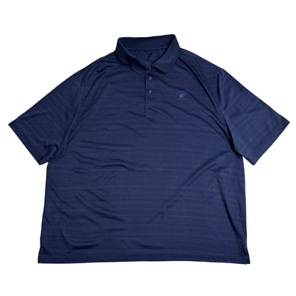 Navy Heather Performance Polo Shirt 🔵