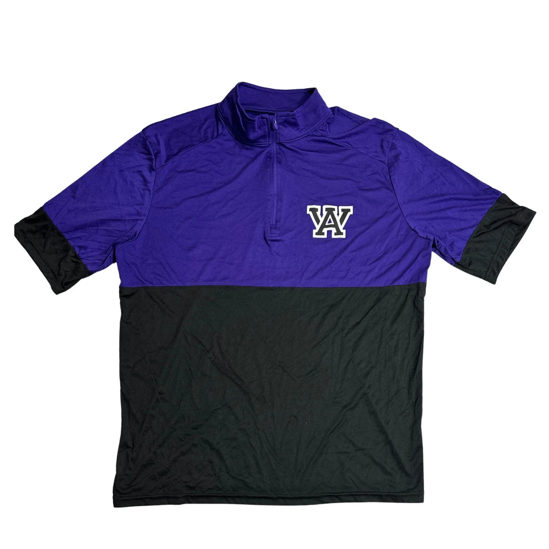 Holloway Dry-Excel Colorblock Quarter Zip Performance Tee