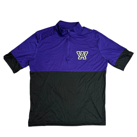 Holloway Dry-Excel Colorblock Quarter Zip Performance Tee