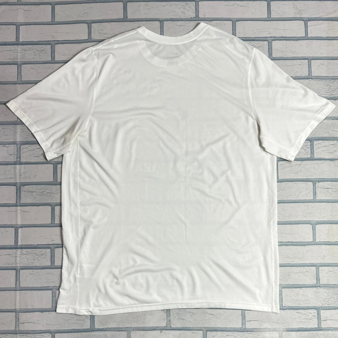 Nike Dri-FIT White Graphic Performance T-Shirt