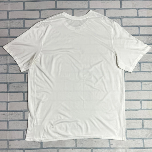 Nike Dri-FIT White Graphic Performance T-Shirt