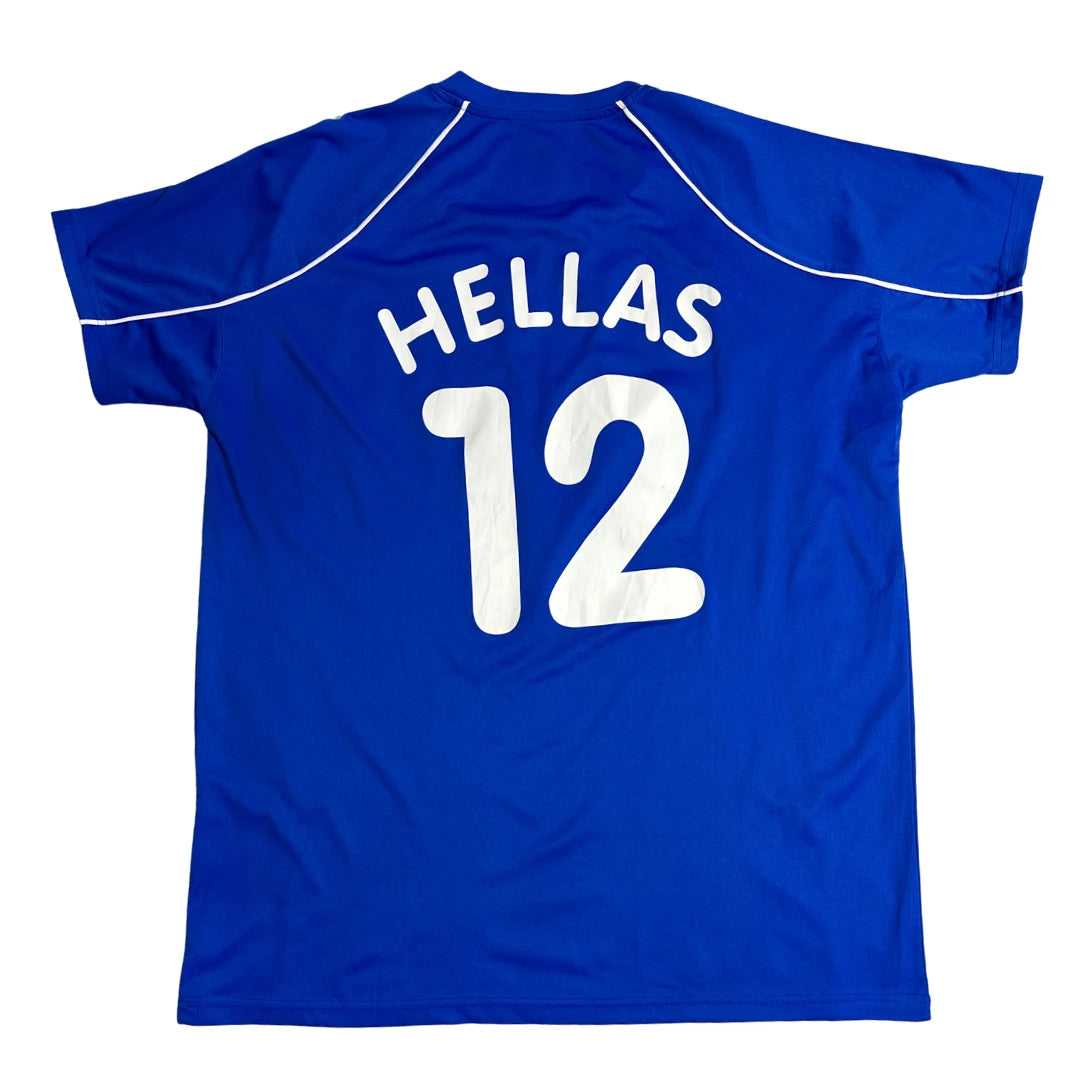 Hellas 12 Vodafone Blue Football Jersey