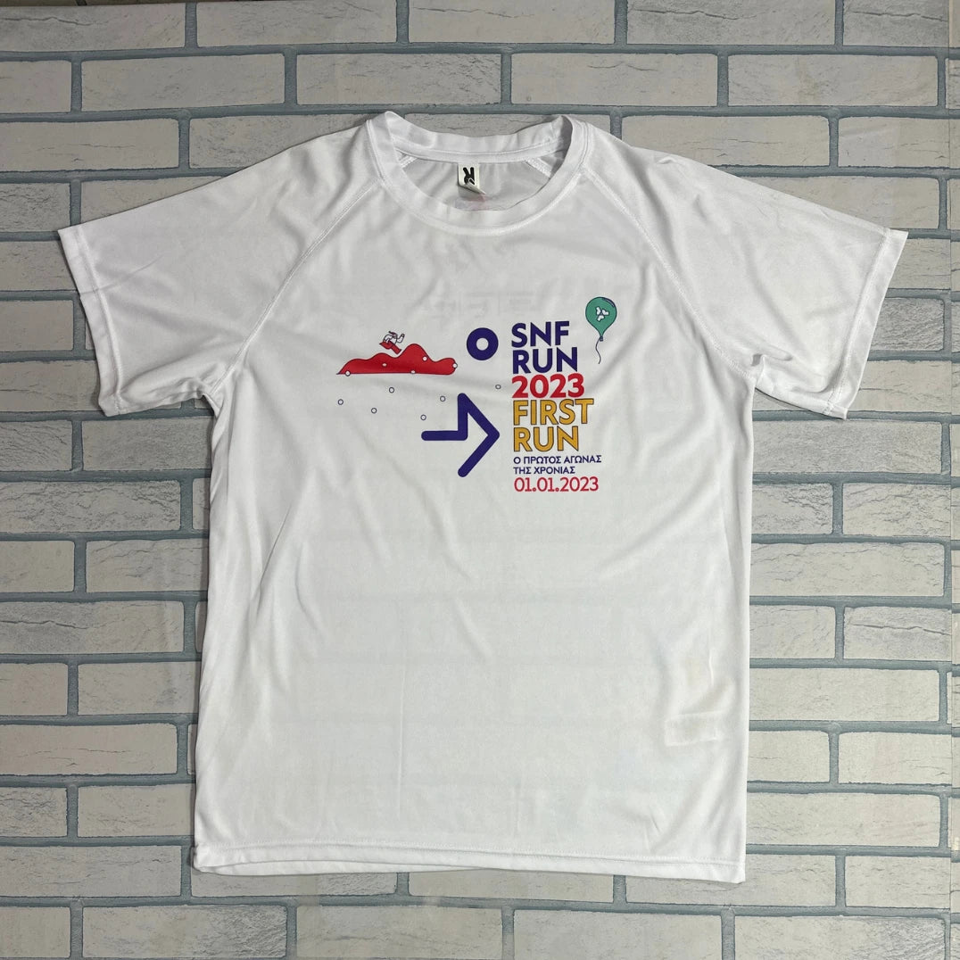 SNF Run 2023 First Run Event Performance T-Shirt