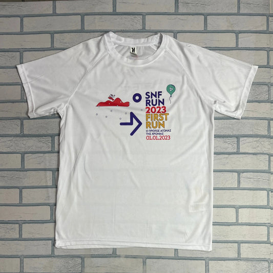 SNF Run 2023 First Run Event Performance T-Shirt