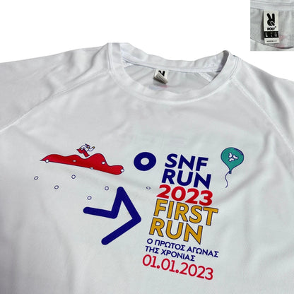 SNF Run 2023 First Run Event Performance T-Shirt
