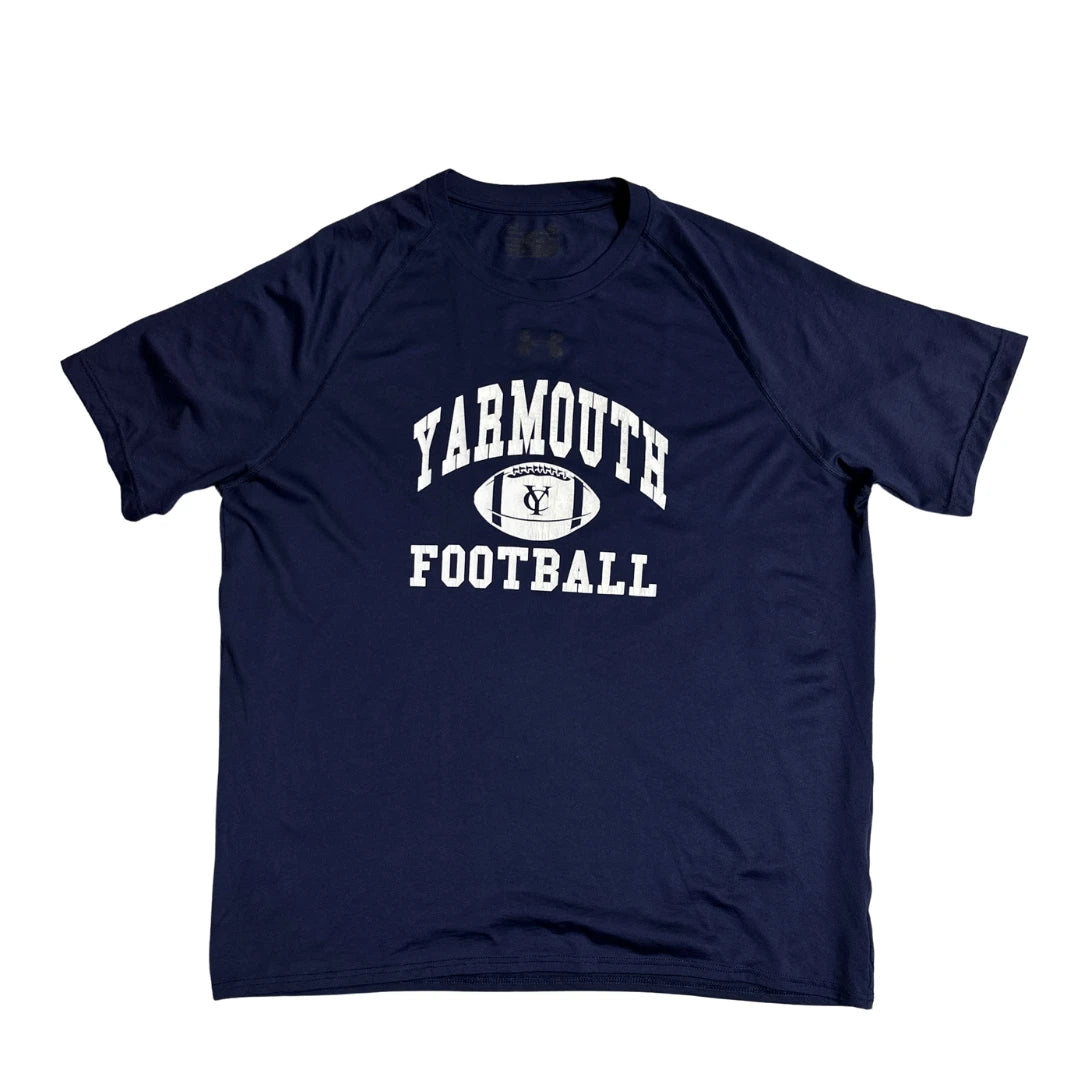 Under Armour Yarmouth Football Navy Athletic T-Shirt