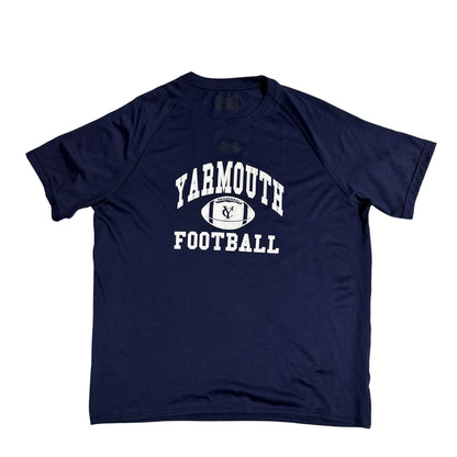 Under Armour Yarmouth Football Navy Athletic T-Shirt