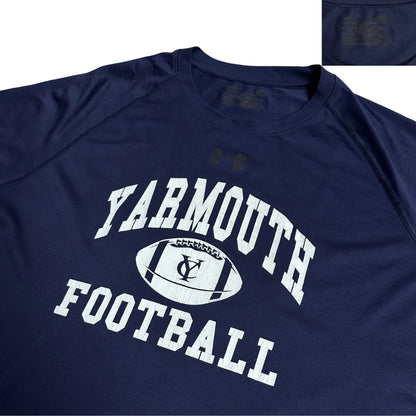 Under Armour Yarmouth Football Navy Athletic T-Shirt