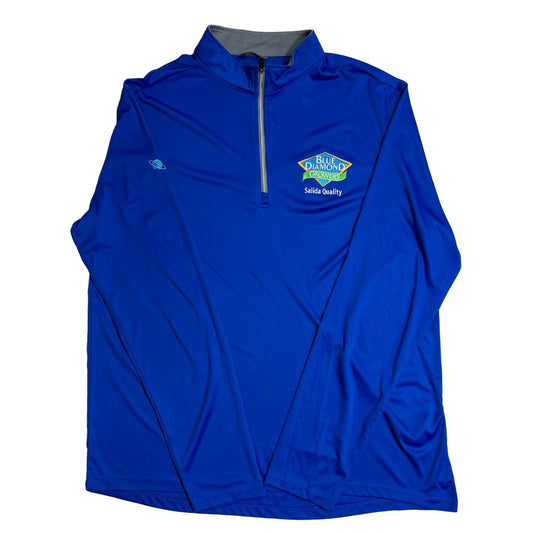 Elevate ®  Blue Diamond Growers Quarter Zip Performance Pullover