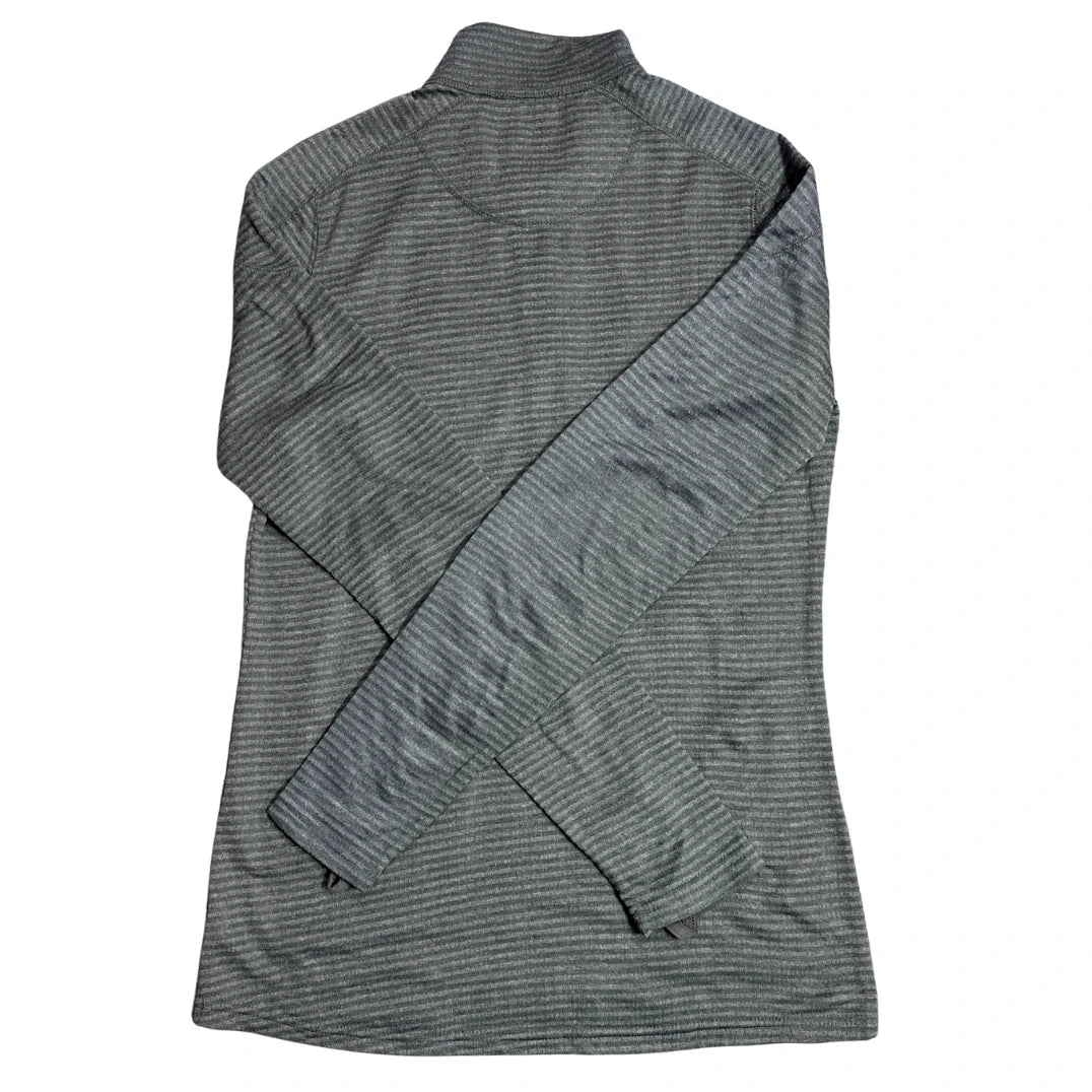Charles River ® Apparel Striped Quarter Zip Performance Pullover