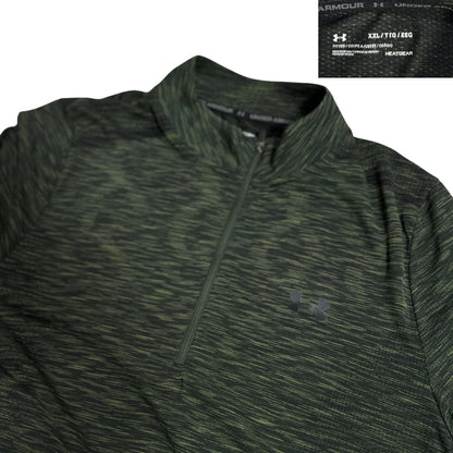 Under Armour ®  HeatGear Textured Quarter Zip Training Pullover