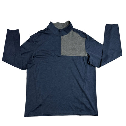 Walter Hagen 11 Majors Colorblock Quarter Zip Performance Pullover