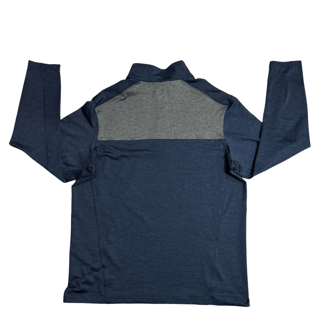 Walter Hagen 11 Majors Colorblock Quarter Zip Performance Pullover